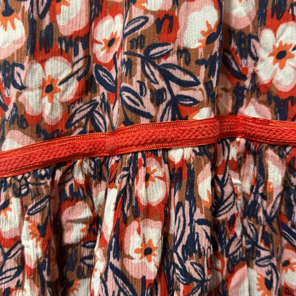 Gymboree floral crepe girl dress